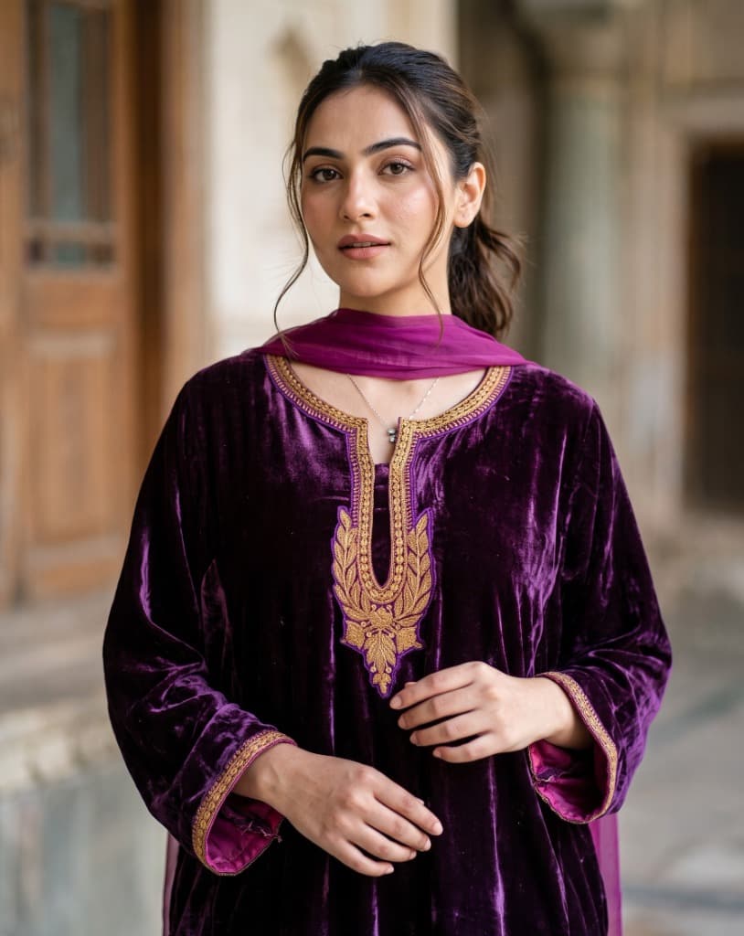 Handloom Cotton Summer Pheran